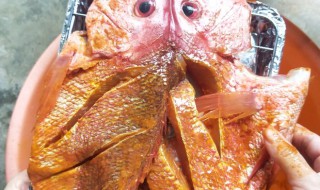 烤红鱼的做法和配方 烤红鱼怎么做